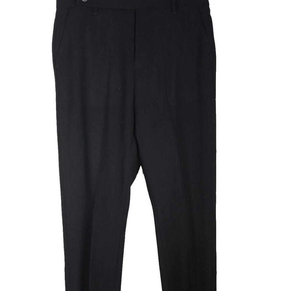 Rick Owens Women's Size 6 Black Cropped Trousers Pants Dress High Rise 100% Wool - Picture 5 of 15